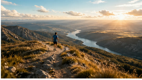 The endurance claim rests on runners' own accounts — not on a controlled trial.
